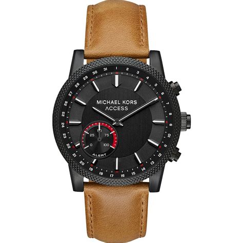 michael kors scout zwart|Access Scout Hybrid Smartwatch 43mm Stainless Steel .